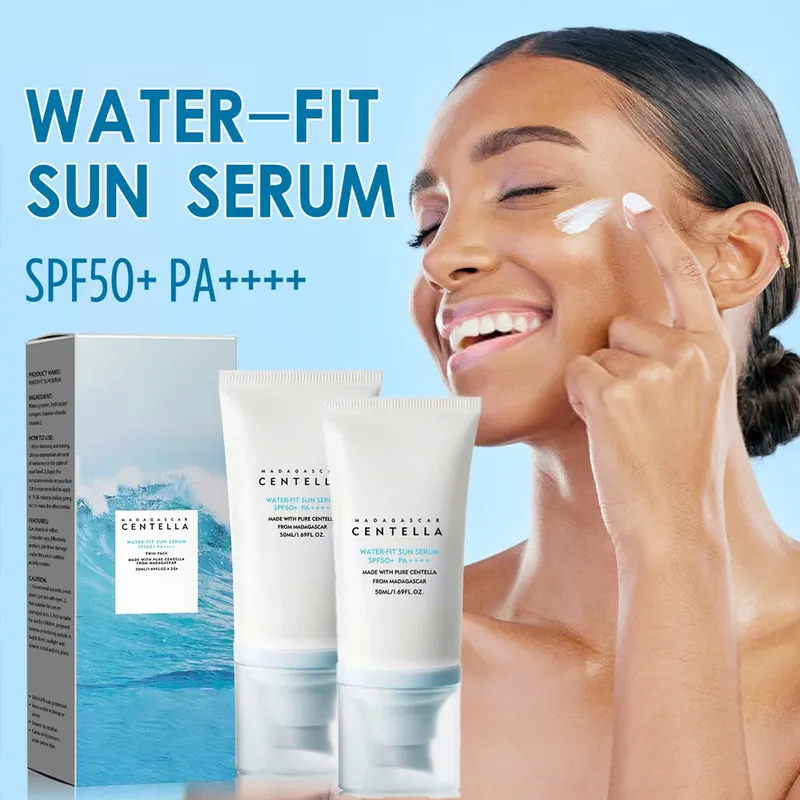 Original 50+ Gesichts-Sonnenschutz Centella Protector UV Sun Sunblock Hautaufhellungscreme Koreanische feuchtigkeitsspendende Schutzpflege Körper