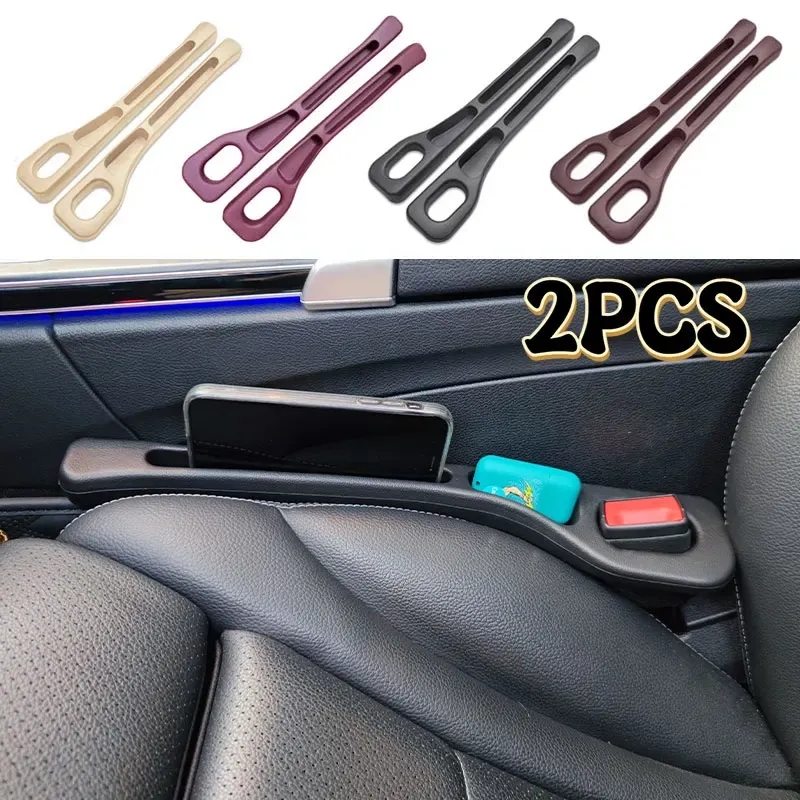 2Pcs Universal Auto Sitz Lücke Stecker Streifen Seite Naht Auto Lücke Füllstoff Auslaufsicher Sitz Lücke Lagerung Organizer Auto Innen dekoration