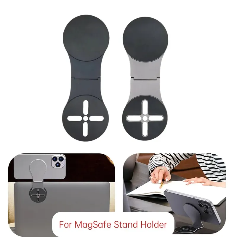 Für magsafe Stand Auto halter Laptop Seiten halterung Telefon halter Desktop Magnet halterung Multifunktion ale Magnet klapp Telefon halter