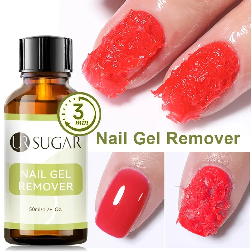 UR SUGAR 50 ml 3-5 Minuten Nagel Gel Entferner Magic Burst Für Nail art Semi Permanent Lack Sauber entfetter Löschen Maniküre Nagel Auto