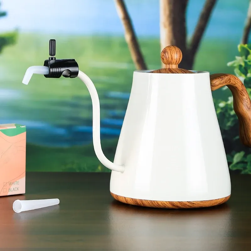Neue Ankunft Hand Brauen Kaffeekanne Flow Control Ventil Anti-Hohe Temperatur Silikon Kaffee Wasserkocher Wasser Control Ventil