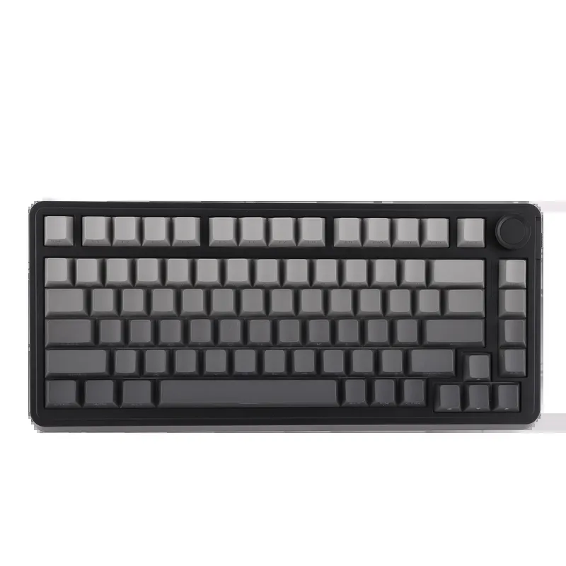 EPOMAKER EA75 75 % US-QWERTY-Layout, Hot-Swap-Dichtung, kabelgebunden/2,4 GHz/Bluetooth, kabellose mechanische Tastatur, RGB-Hintergrundbeleuchtung