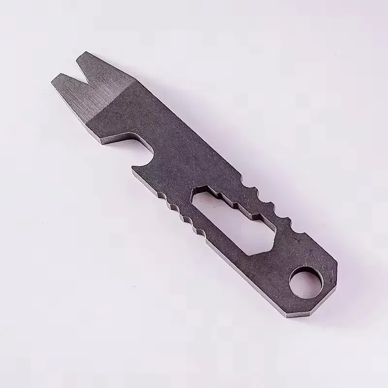 9cr13 Stahl EDC Multifunktionswerkzeug Schraubendreher Stemmeisen Flaschenöffner Tragbare Outdoor Survival Aufbewahrung Stemmeisen Nagelentferner