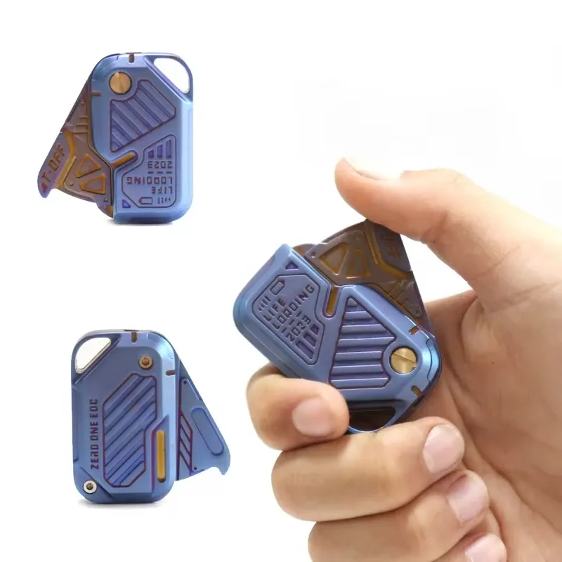 01EDC Fidget Slider Metall Zappeln Spielzeug ADHS Werkzeug Anti-angst Büro Schreibtisch Spielzeug Erwachsene Stress Relief Spielzeug Kinder geschenke