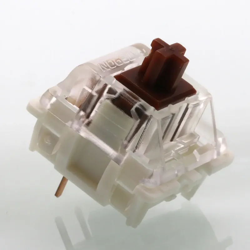 Gateron G Brown Pro Switch 55 g Tacile vorgeschmierte 3-polige Hot-Swap-Schalter für mechanische Mx-Gaming-Tastatur