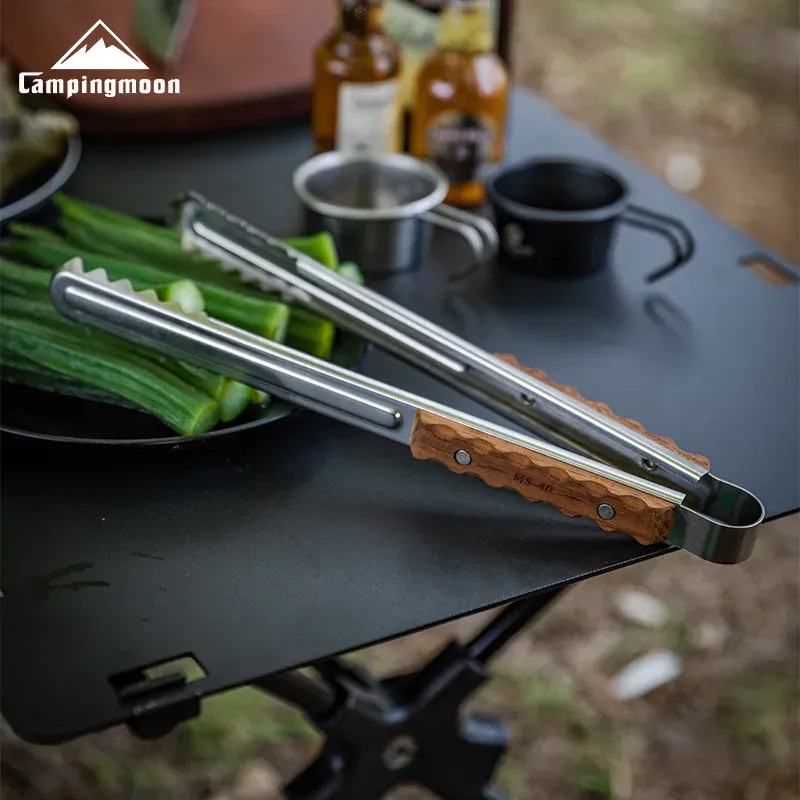 Outdoor Camping Geschirr Kochgeschirr Servierzange Grill Clip Klemmen Grill Lebensmittel Zange Edelstahl Grill Lebensmittel Clip Klemmen