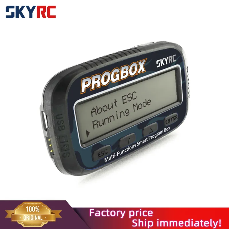 SKYRC PROGBOX Six-in-one Smart Program Box für RC Modell ESC Einstellung Servomotor KV/RPM Tester Lipo Batterie Monitor