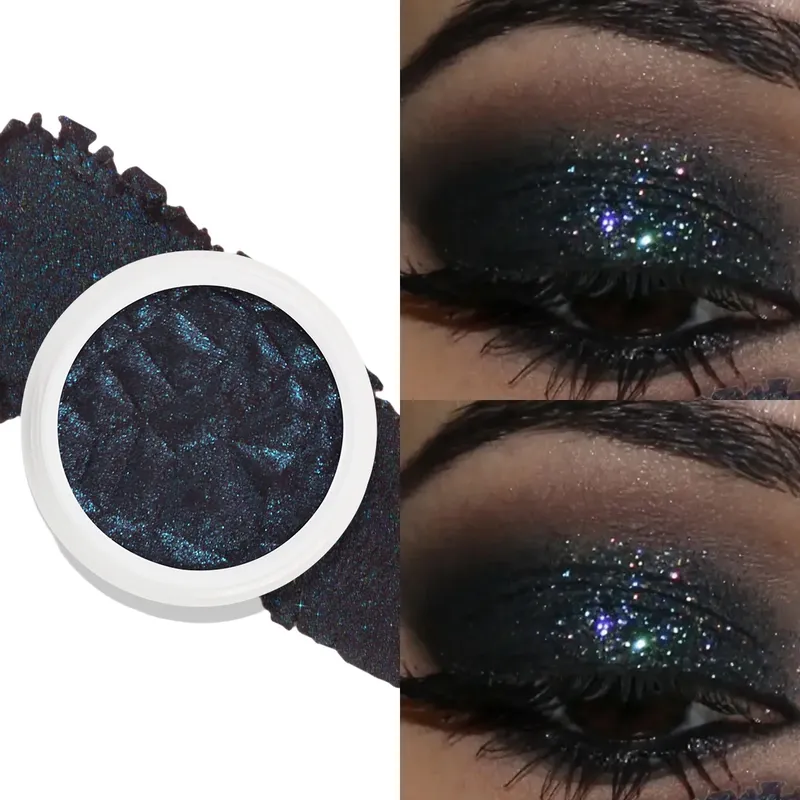 Monochrome Highlights Lidschatten Schlammkartoffelpüree Heller Spiegel Kristall Weiße Perle Licht Glitzer Lidschattenpalette