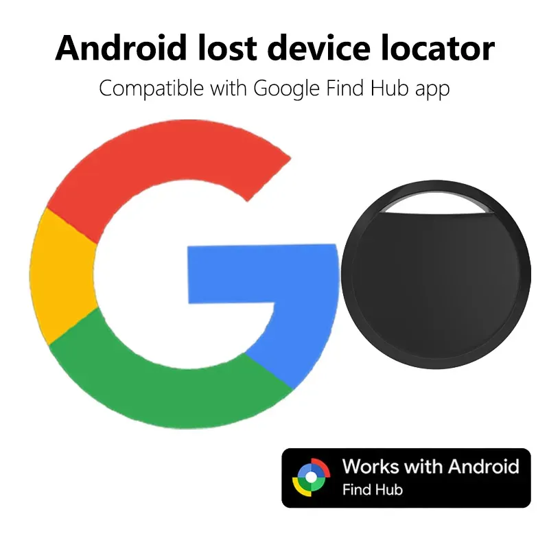 GPS Smart Tracker Tag Bluetooth Locator Anti-Verlust-Gerät Mobile Schlüssel Haustier Ältere Kinder Finder Arbeiten mit Android Google Find My