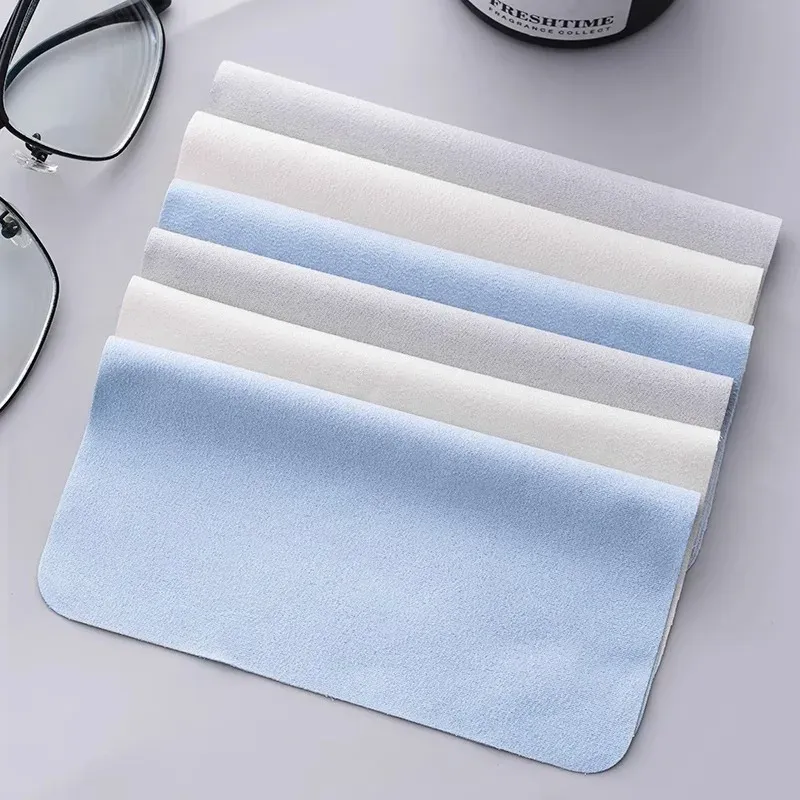 10Pcs Reinigung Gläser Brillen Tuch Wirtschaft Sonnenbrille Bildschirm Mikrofaser Reiniger Tuch Brillen Zubehör