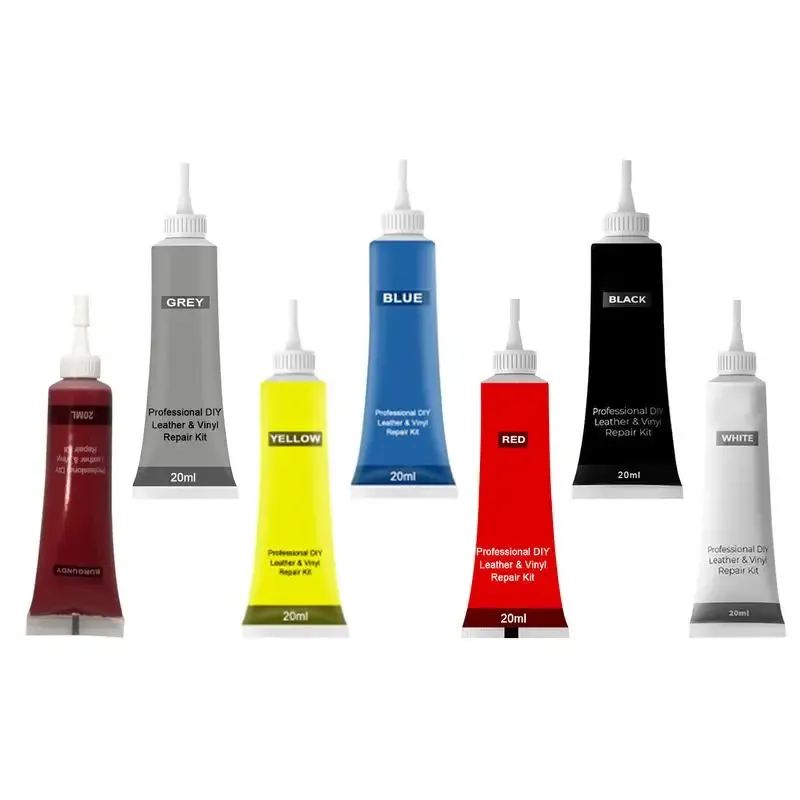 20 mlAdvanced Leder Reparatur Gel Leder Fix Gel Komplementäre Farbe Reparatur Paste PU Leder Reparatur Farbe Gel Für Auto Sofa