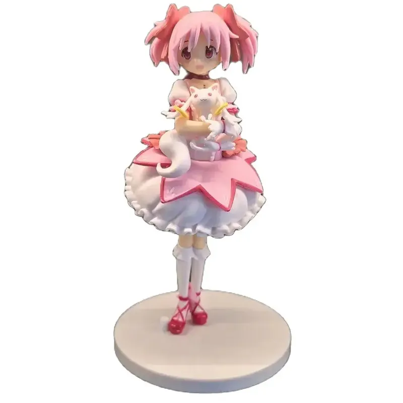 Geschenk Puppen Spielzeug Puella Magi Madoka Magica Anime Figur Kaname Madoka Action Figur Magic Girl Modell Dekor Statue Weihnachten