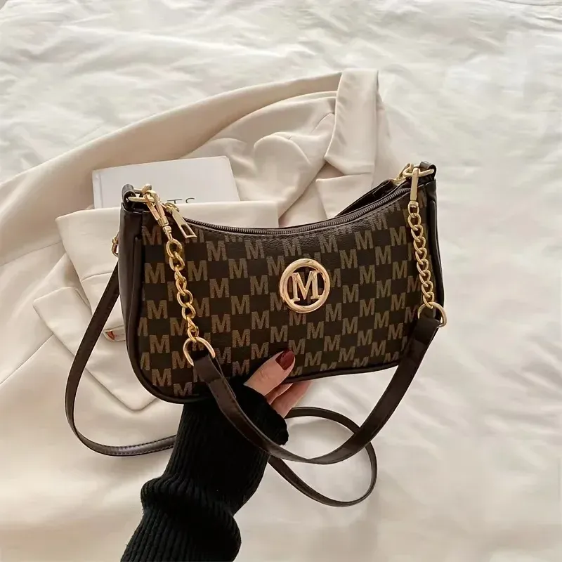 Handtasche im Vintage-Stil, Umhängetasche, verstellbarer Riemen, Damen-Messenger-Umhängetasche, anspruchsvolles Accessoire, Tragetasche, Geldbörse