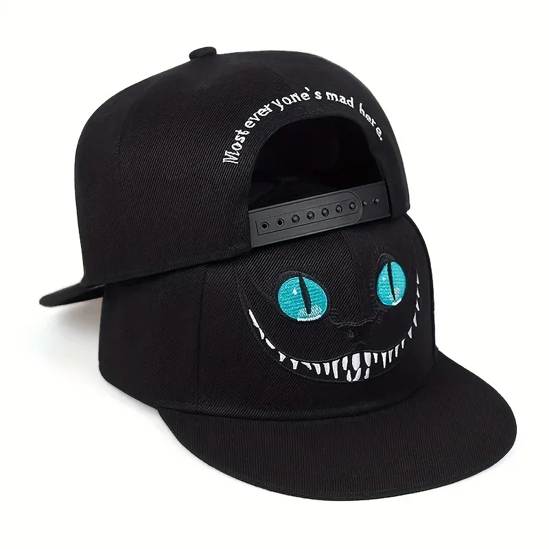 Unisex Cartoon Katze Stickerei Hip-hop Hüte Frühling Herbst Im Freien Einstellbare Casual Baseball Caps Sonnenschutz Hut Sport Golf Kappe