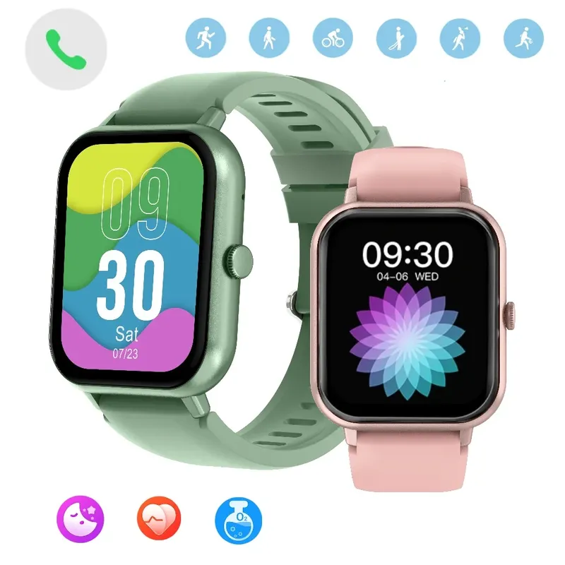Neue digitale Smartwatch mit Herzmonitor, Smartwatch 2025, Android, elektronische Sportuhren für Mann und Frau, Fitness-Tracker für iPhone