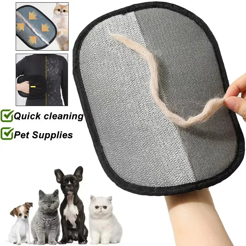 Tierhaarentferner, tragbar, waschbar, für Kleidung, Haarenthaarung, Handschuhe, Reinigungsprodukte für Haustiere, Haustierzubehör