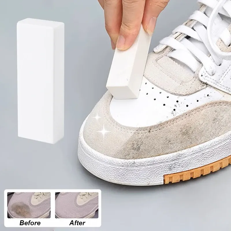 Reinigungsradierer für Wildleder- und Sneaker-Schuhe, Radiergummi für matte Lederschuhe, Aufhellung, Revitalisierer und Fleckenentferner-Werkzeug aus Samtleder