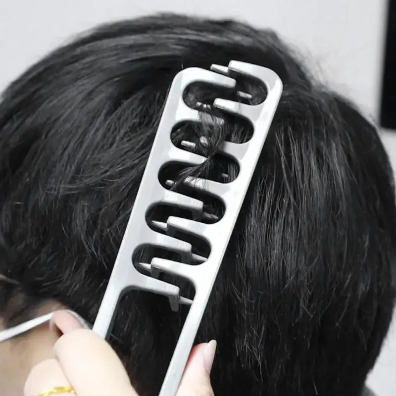 Leicht zu reinigendes Haarstyling, flauschige Wurzeln, Kämme, leichtes Haarpflege-Werkzeug, lockiges Volumizer, Haaransatz-Kamm, tragbar