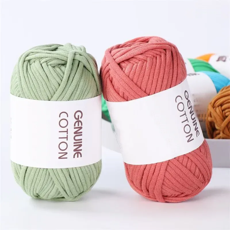 150 g echtes Baumwoll-Hohl-Baumwollkern-Milch-Baumwollgarn, Häkelnadel, Schuh, Schal, Tasche, Hut, handgefertigt, DIY-Strickdecke, Material-Set, Garn, 1 Stück = 150 Gramm