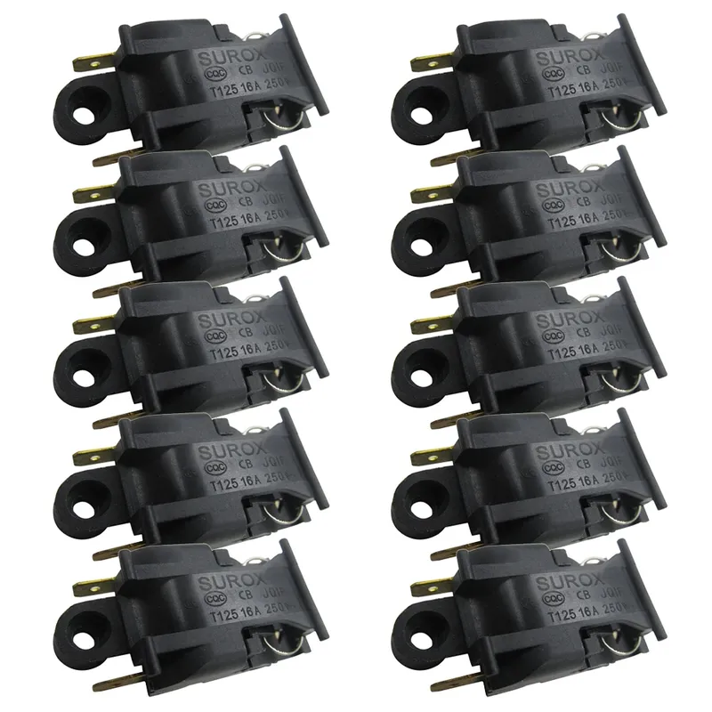 10 stücke Wasserkocher Schalter Thermostat Temperatur Control XE-3 JB-01E 16A Thermostat Schalter Wasserkocher Druck Jump Schalter