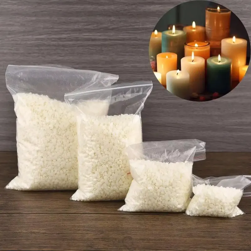 100/200/500/1000g Natürliche Sojawachsflocken Duftkerze Natürliches Material Zusatzstofffreie DIY Rauchfreie Kerzenherstellung Zubehör Mothe