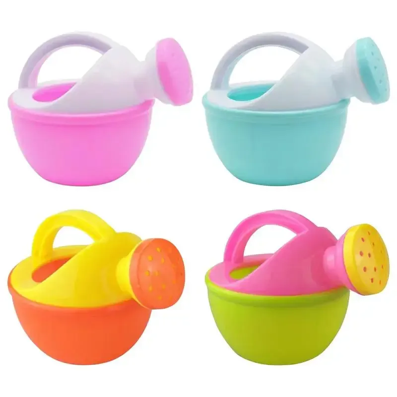 Baby Bad Spielzeug Bunte Kunststoff Gießkanne Gießkanne Strand Spielzeug Spielen Sand Dusche Bad Spielzeug Wasserkocher Gießkannen