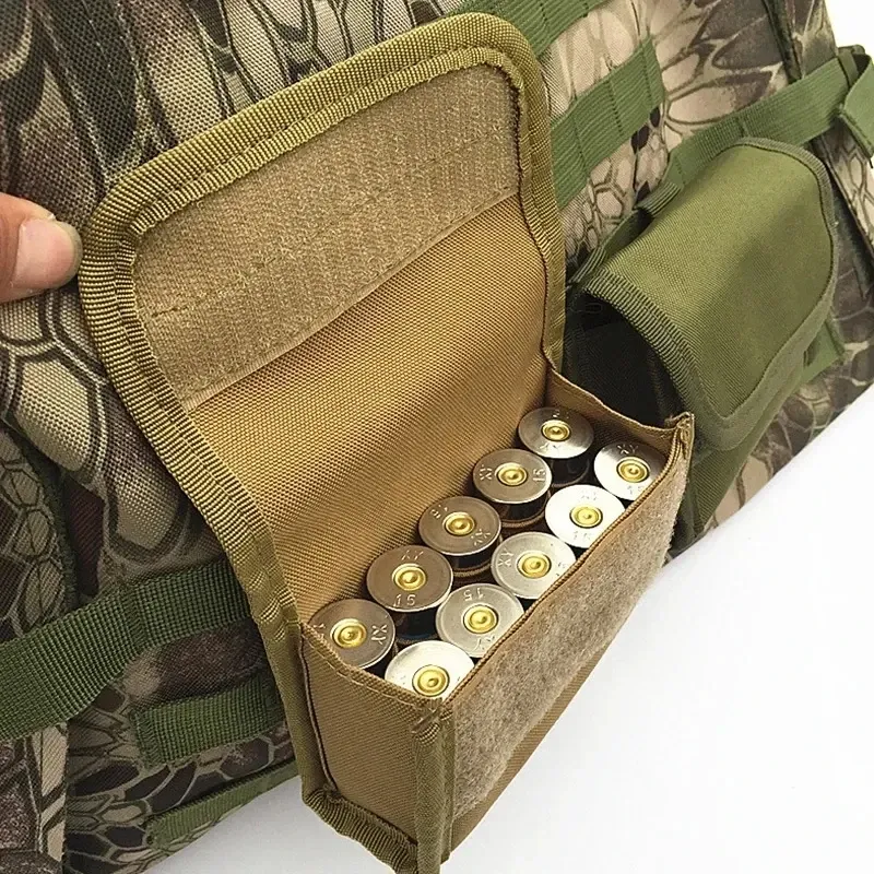 10 Grids Ammo Pouch Taktische Taille Tasche 10 Runden Schuss Taschen Outdoor SchießenMultifunktionale Mini EDc Mag MolleNylon Tasche