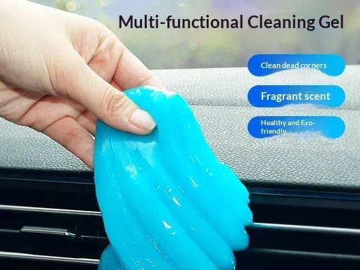 1/2 Stück Auto-Reinigungsgel Detailreinigungswerkzeug Reinigungsgel für Autoinnenräume Reinigungsmasse für Tastatur und Notebook Wiederverwendbare Gels Magische Reinigung