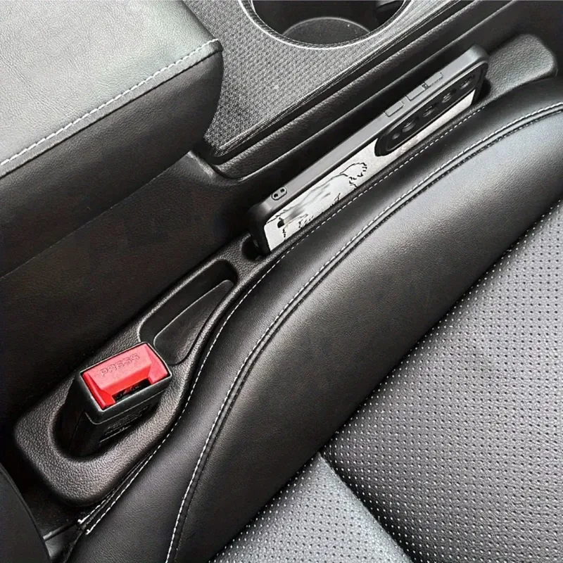 2 Stück Autositz Lücke Füller Organizer wasserdicht Autositz Lücke Stecker Streifen
