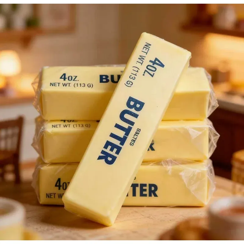 Butter-Stick Squishy Spielzeug Langsam Aufsteigendes Quetschspielzeug Butter-Riegel Squishy Fidget Toy Anti-Stress Handentspannungs-Geschenkspielzeug