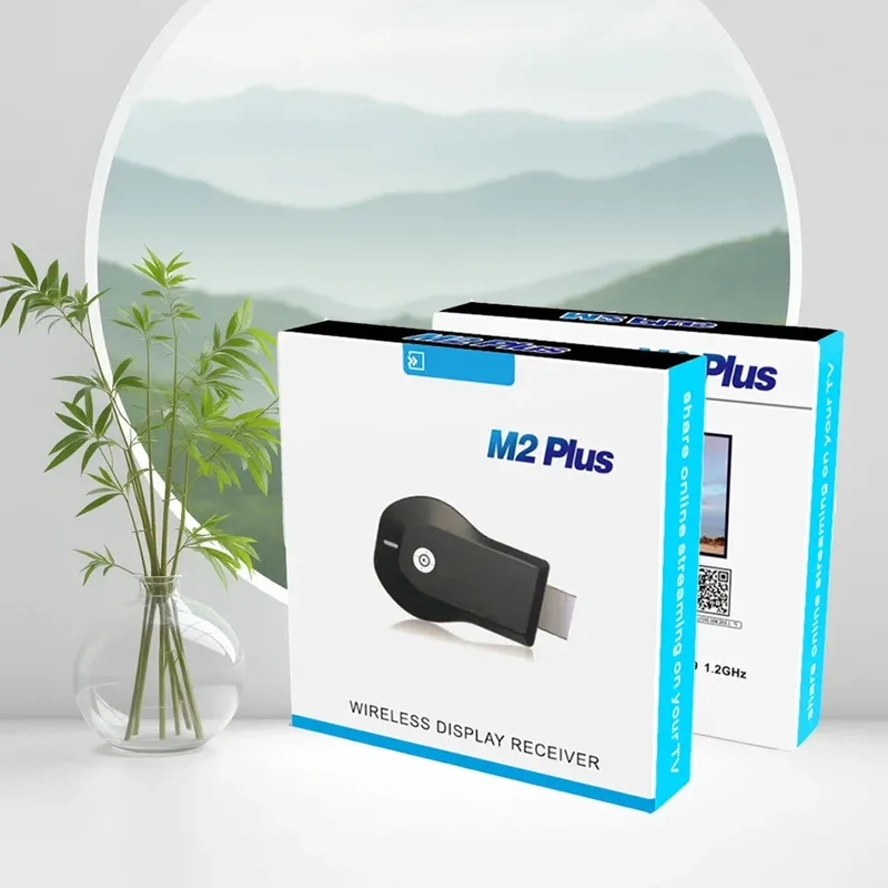 1080P Wireless WiFi Display TV Dongle Empfänger HDMI-kompatibler TV Stick M2 Plus