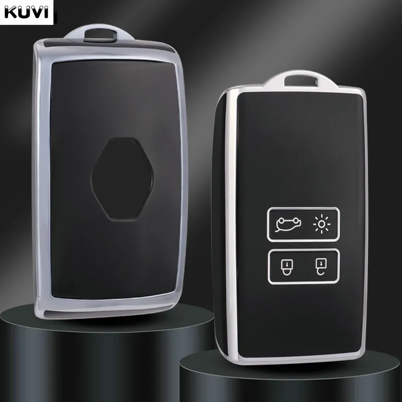Neue TPU Auto Remote Key Case Abdeckung Shell Für Renault Koleos Captur Megane Clio Scenic Talisman Arkana Für Dacia Sandero Karte Fob