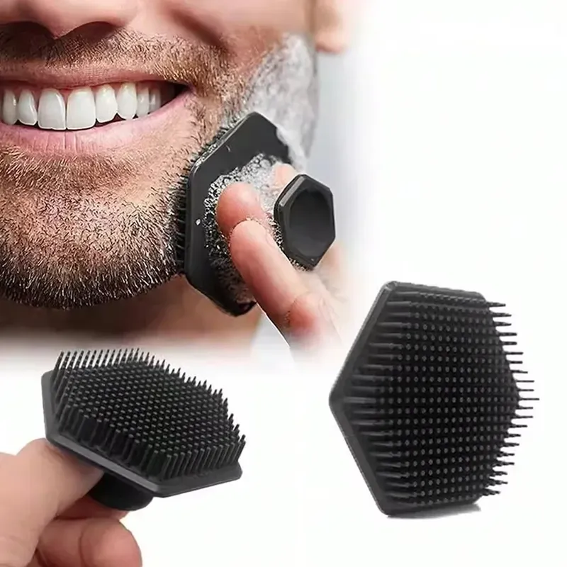 Silikon Gesichtsreinigungsbürste Wäscher Silikon Miniatur Gesicht Tiefenreinigung Rasur Massage Gesichtspeeling Pinsel Gesichtsreiniger für Männer