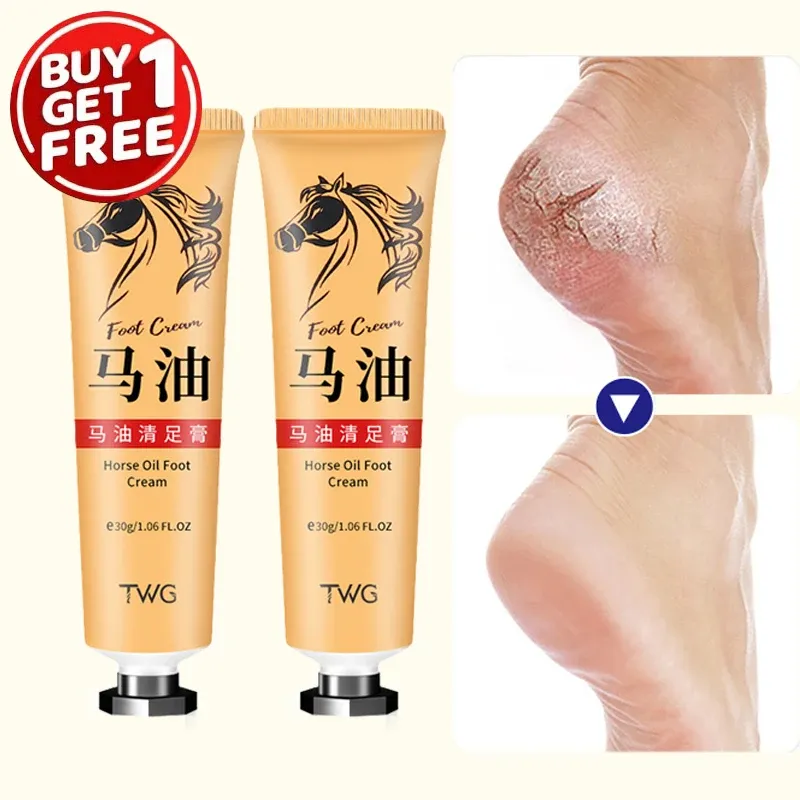 Ma You Qing Fußcreme, feuchtigkeitsspendende Fußcreme, geeignet für trockene Haut, geeignet für Hände und Fußpflege trockene Hände und Füße