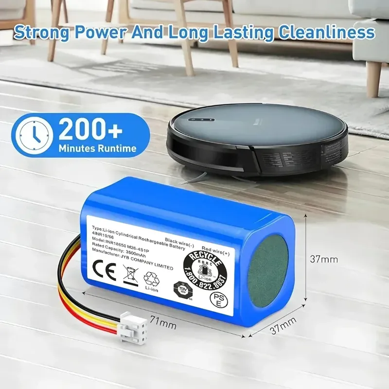 14,4 V/14,8 V 18650 li-ion batterie Für LIECTROUX C30B XR500 E30 Für PROSCENIC 800T 830P 820P 820T 820S Roboter Staubsauger