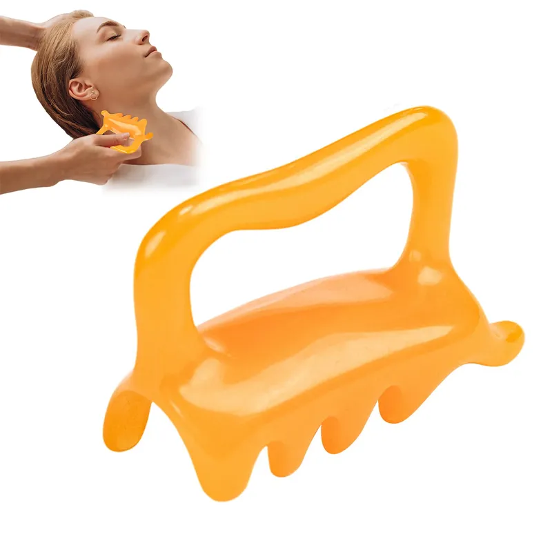 Großes Faszienmassagegerät, Cellulite-Massagegerät für Cellulite, myofasziale Entspannung, Nacken, Rücken, Harz, Triggerpunkt-Massagegerät