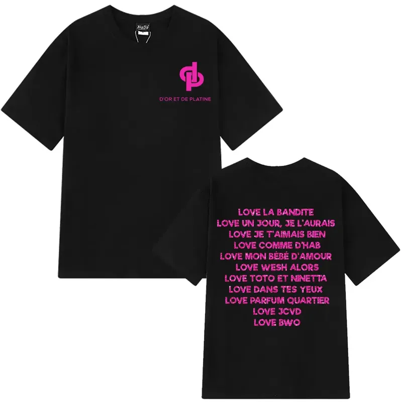 Rapper Jul Grafik Vintage T-Shirt Mann Frau Mode Hip-Hop T-Shirt Sommer Kurzarm Baumwolle Übergroße ästhetische T-Shirts