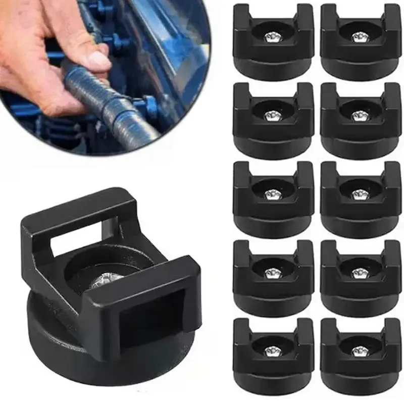 Gummibeschichtete magnetische Clips, Kabelmontage, Kabelbinderhalterung, Mehrzweck-Halterung, Kabelbinder, Magnete, Kabelmanagement-Basen, robust