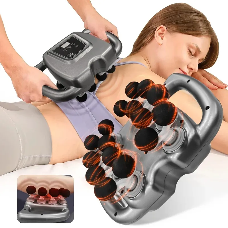Faszienpistole Muskelmassagepistole Sechzehn Hochfrequenz Hals Schulter Taille Massagegerät Professionelle Muskelmassagepistole
