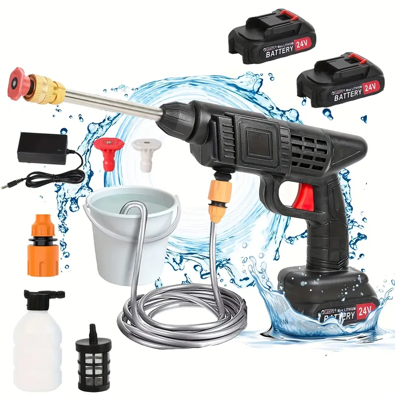 50Bar Cordless Hochdruck hebel Waschen Spray Wasser Pistole Auto Waschen Druck Wasser waschen Maschine Für Makita 24V Batterie
