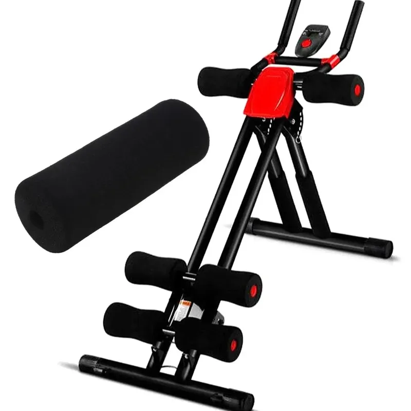 Maschinenrohr-Bein-Schaum-Rollenpolster, Pufferrohrpolster, Bankdrücken-Schaum zum Ersetzen von Fitnessstudio-Übungsgeräten, nur Schaumstoffpolster