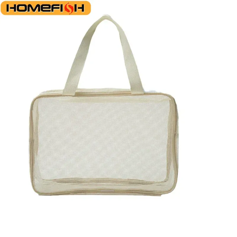 HOMEFISH Netz-Duschorganizer Kosmetiktasche Multifunktionale Duschtasche Große Kapazität Tragbare Toilettenartikel-Organizer