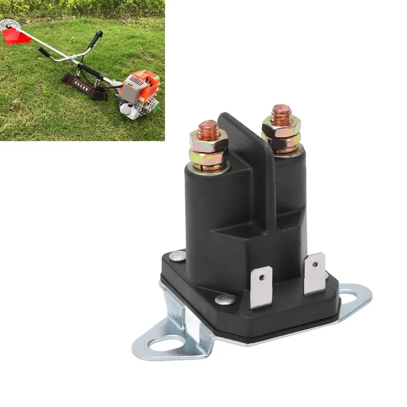 12V Rasenmäher Starter relais Messings pule versilbertes Kontakt relais für Fahrzeug-und Haushalts geräte