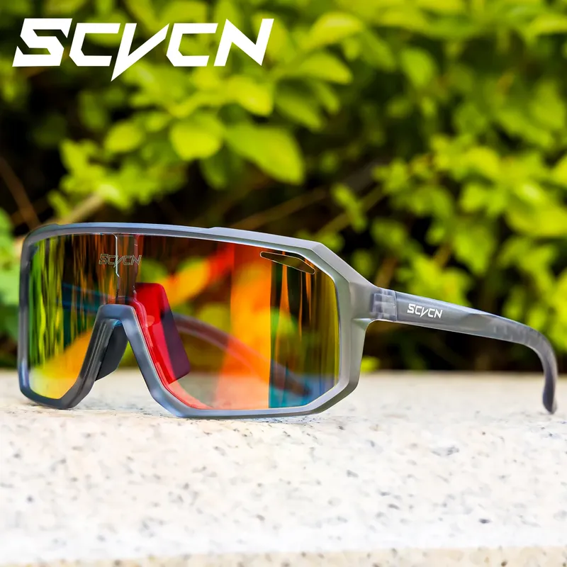 SCVCN Radfahren Sonnenbrille Männer MTB Straße Fahren Fahrrad Brille Outdoor Sport Frauen Fahrrad Radfahren UV400 Schutzbrille Neue
