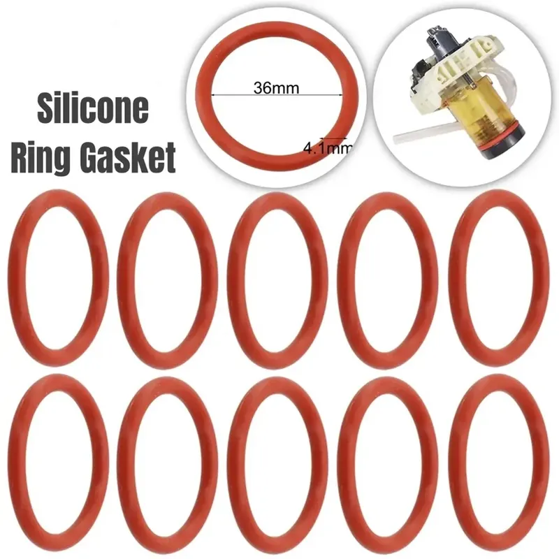2/5/10PCS, 36mm O-ringe Food Grade Silikon Ring Dichtung Für Delonghi Kaffeemaschinen ersatz Ersatzteile Für EAM/ESAM/ECAM