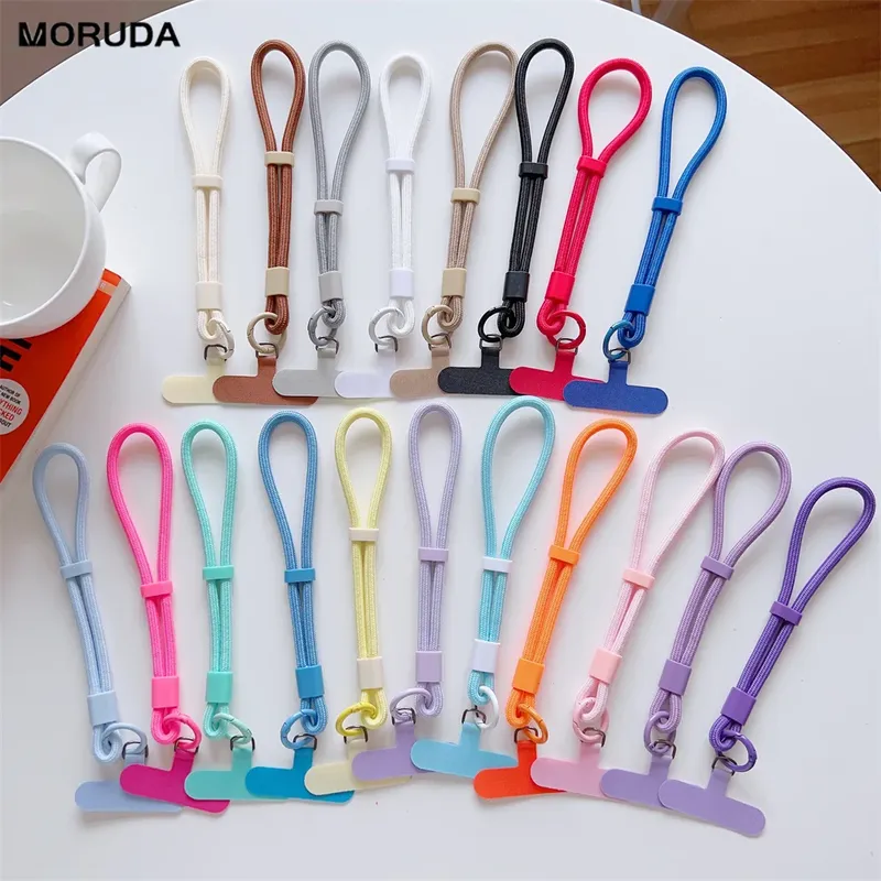 1pc für Handy Einstellbare Kurze Lanyard Universal Bunte Hand Handgelenk Gurt Seil für Handy Fall Zubehör