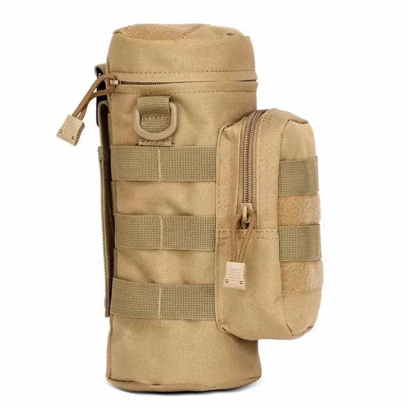 Taktische Molle Wasserflasche Tasche Beutel Halter Outdoor Reisen Camping Wandern Radfahren Angeln Jagd Wasserflasche Wasserkocher Träger
