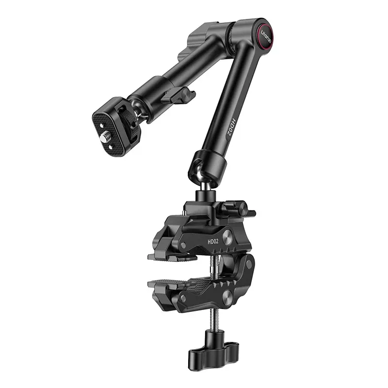 Ulanzi HD02 10-Zoll Magic Arm Kit für Outdoor-Kamerafotografie Livestreaming Vlog mit anpassbarer Allrichtungs-Kugelkopfklemme