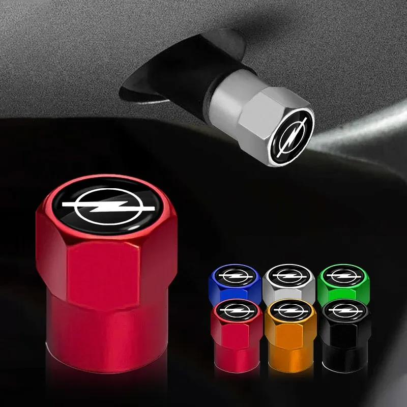 Neue 4Pcs Auto Rad Reifen Ventil Kappen Air Stem Abdeckungen Zubehör Für Opel Astra j g Insignia Corsa d Vectra cZafira eine Auto Gadgets