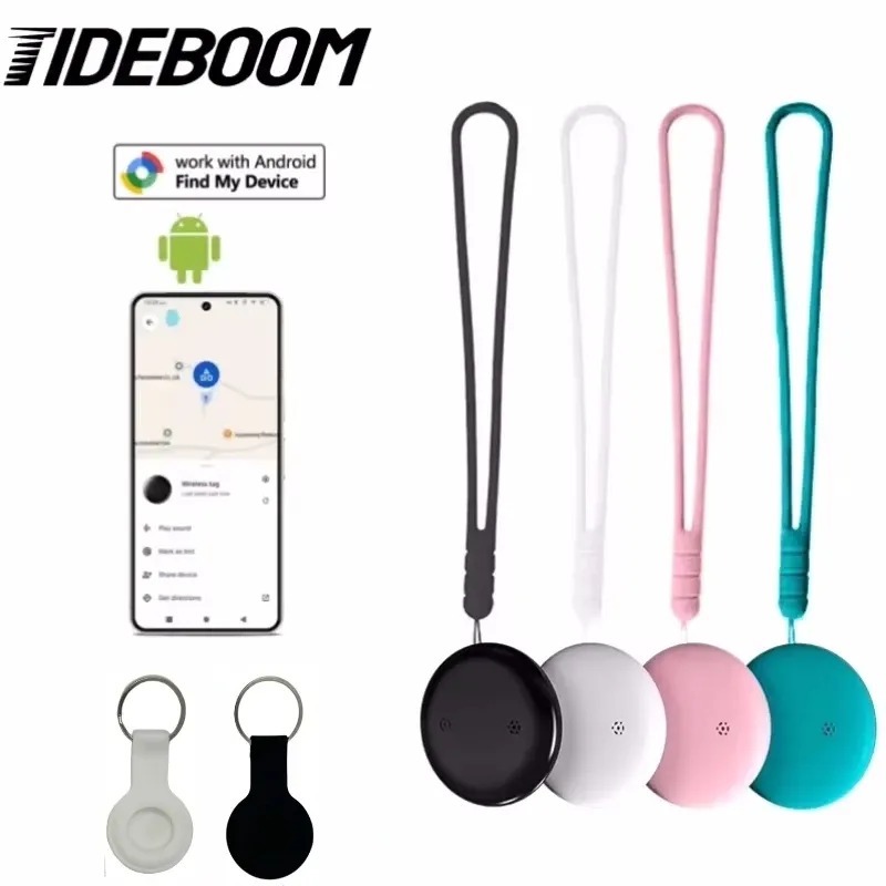 1 Stück Mini-Tracker für Android-Tag-Schlüsselfinder-Tasche Lost Tracker Smart Bluetooth Air-Tag-Tracker funktioniert mit Google Find My Device
